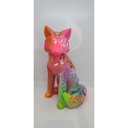 Sculpture Best life by Lemoine Mael | Sculpture Pop-art Acrylic, Graffiti Pop icons