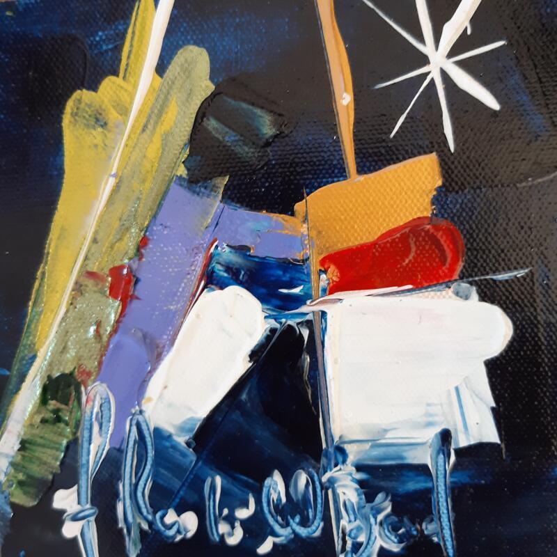 Painting Frégate  by Bastide d´Izard Armelle | Painting Abstract