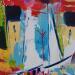Peinture Les voiles par Bastide d´Izard Armelle | Tableau Abstrait