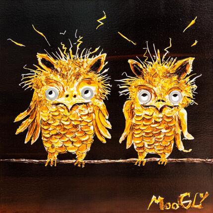 Peinture Singlinglus par Moogly | Tableau Art Singulier Acrylique, Pigments, Résine Animaux