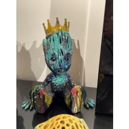 Sculpture Night street Groot Jordan by Shenoda | Sculpture Pop-art Graffiti, Resin