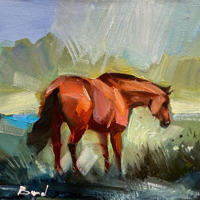 Peinture The Unseen Poetry par Bond Tetiana | Tableau Figuratif Huile