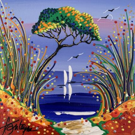 Peinture Viens chez moi par Fonteyne David | Tableau Figuratif Acrylique