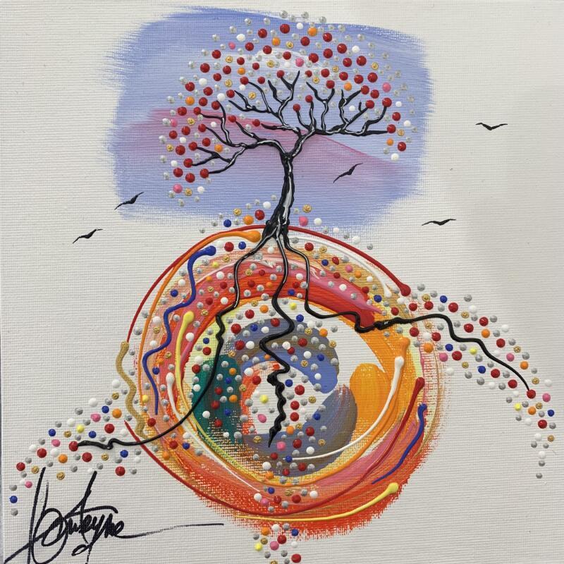 Gemälde Beauté céleste von Fonteyne David | Gemälde Figurativ Acryl