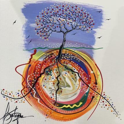 Peinture Le roi du monde par Fonteyne David | Tableau Figuratif Acrylique