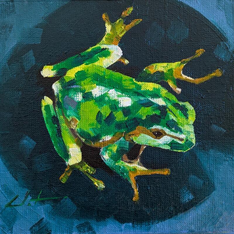 Peinture Ben par CLOT | Tableau Figuratif Animaux Huile