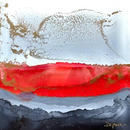 Peinture Poésie florale 2471 par Depaire Silvia | Tableau Abstrait Acrylique Paysages