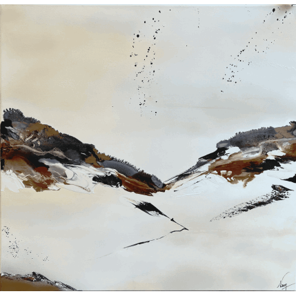 Painting 920 by Naen | Painting Abstract Acrylic, Ink