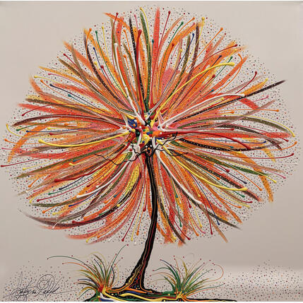 Peinture Paix et soleil par Fonteyne David | Tableau Figuratif Acrylique