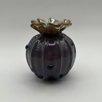 Sculpture Aubergine par Emily Ellsworth | Sculpture