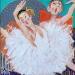 Painting ballerines d'un soir.  by Garilli Nicole | Painting Figurative Life style Acrylic