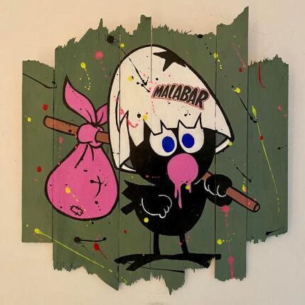 Painting z'adore les Malabar by Marie G. | Painting Pop-art Acrylic, Wood Pop icons