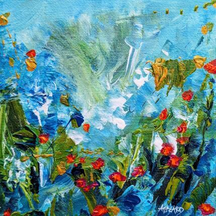 Peinture Jardin abstrait  par Amblard Florence | Tableau Impressionnisme Acrylique Nature