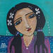 Painting Voy a la fiesta by Arias Parera Almudena | Painting Naive art Acrylic Gluing