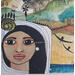 Painting Athenea by Arias Parera Almudena | Painting Naive art Acrylic Gluing