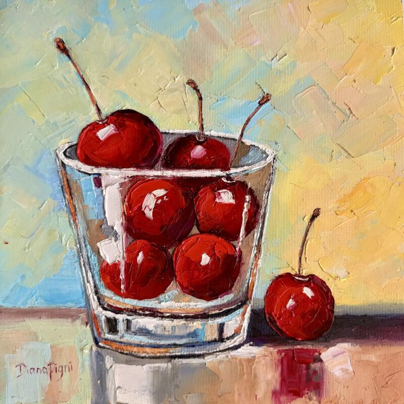 Gemälde Elegance in Glass von Pigni Diana | Gemälde Impressionismus Stillleben Öl