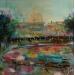 Painting Luxembourg by Solveiga | Painting Acrylic