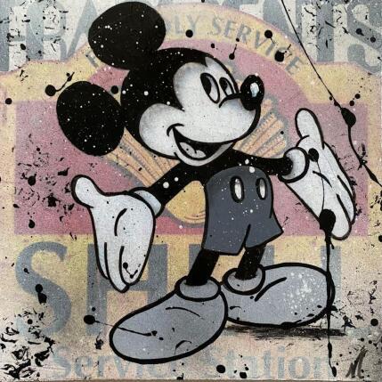 Peinture F2  shell par Marie G.  | Tableau Pop-art Acrylique, Bois, Collage Icones Pop