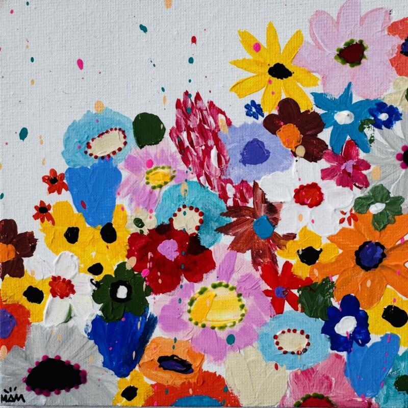 Painting SUN by Mam | Painting Pop-art Nature Still-life Acrylic