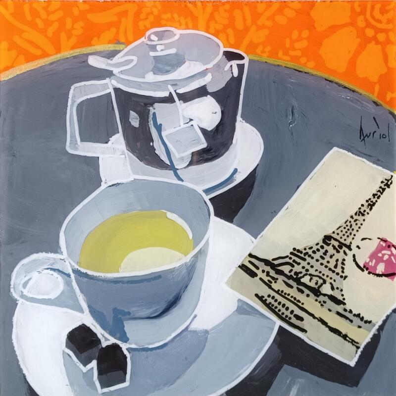 Painting Juste là, les souvenirs by Auriol Philippe | Painting Figurative Still-life Plexiglass Acrylic Posca