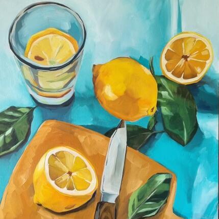 Pintura She brought lemonade, not answers por Ulrich Julia | Pintura