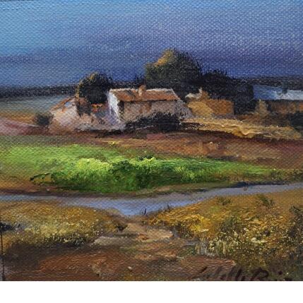 Pintura  La tarde por Cabello Ruiz Jose | Pintura Figurativo Aceite Paisajes