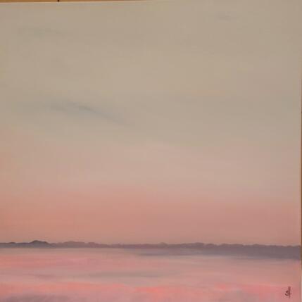 Painting WINTER DAY by Herz Svenja | Painting Impressionism Acrylic Landscapes, Nature