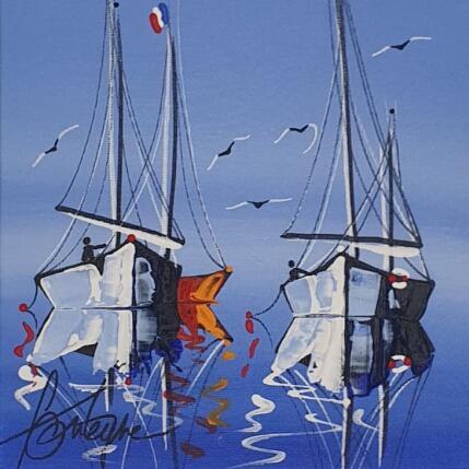 Peinture A notre rencontre par Fonteyne David | Tableau Figuratif Acrylique