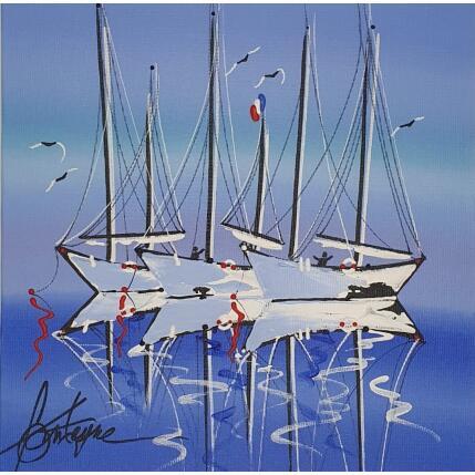 Peinture De côté par Fonteyne David | Tableau Figuratif Acrylique