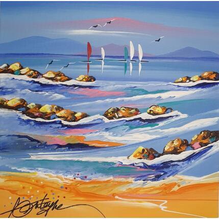 Peinture Après Angers par Fonteyne David | Tableau Figuratif Acrylique