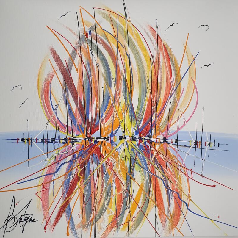 Painting Que la lumière vienne  by Fonteyne David | Painting Figurative Acrylic