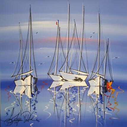 Peinture Evadons nous par Fonteyne David | Tableau Figuratif Acrylique