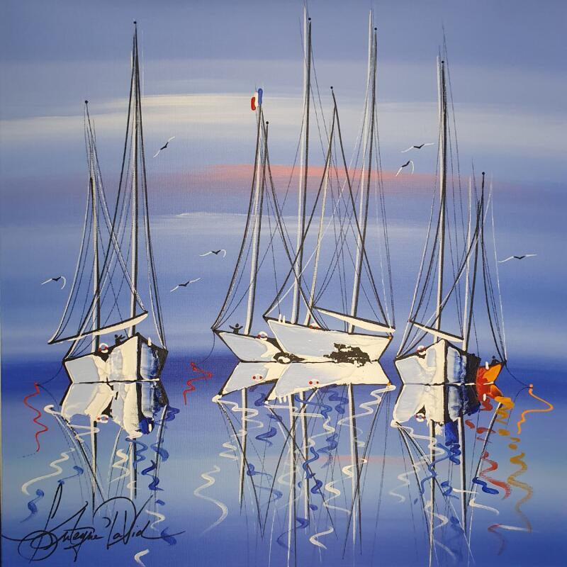 Painting Evadons nous by Fonteyne David | Painting Figurative Acrylic