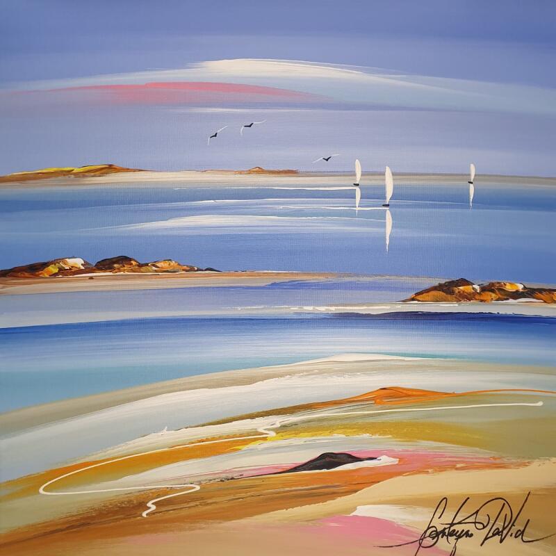 Peinture Au calme par Fonteyne David | Tableau Figuratif Acrylique