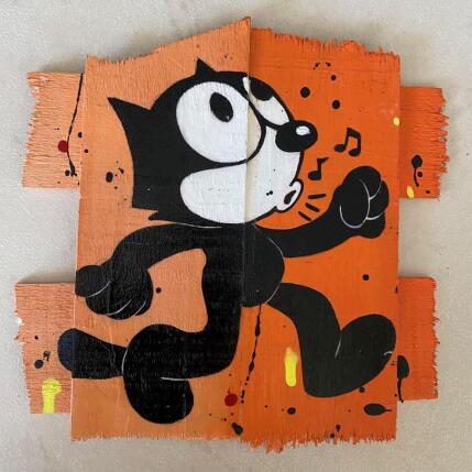 Painting F2  balade enchantée by Marie G.  | Painting Pop-art Acrylic, Wood Pop icons