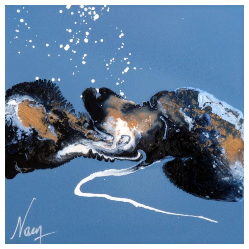 Gemälde C 3644 von Naen | Gemälde Abstrakt Acryl Tinte