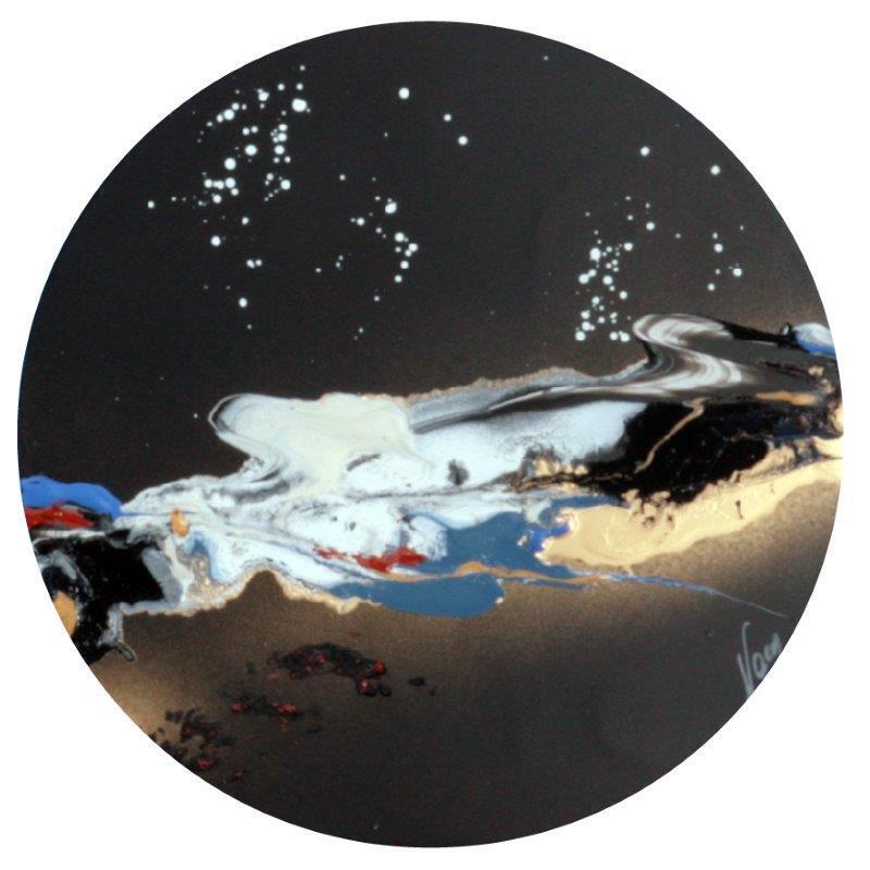 Painting C 2915 by Naen | Painting Abstract Acrylic Ink