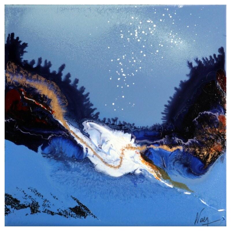 Peinture C 3564 par Naen | Tableau Abstrait Acrylique Encre