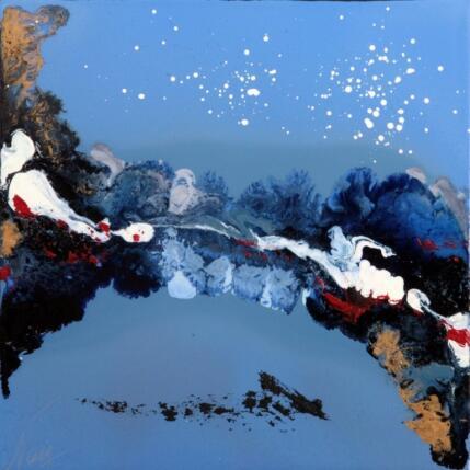 Peinture C 3653  par Naen | Tableau Abstrait Acrylique, Encre