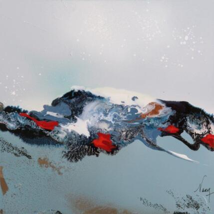 Peinture C 3189 par Naen | Tableau Abstrait Acrylique, Encre