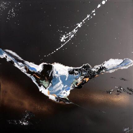 Peinture C 2921 par Naen | Tableau Abstrait Acrylique, Encre