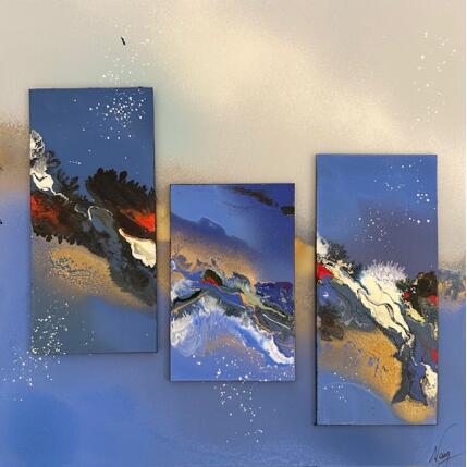 Peinture C 3269 par Naen | Tableau Abstrait Acrylique, Encre