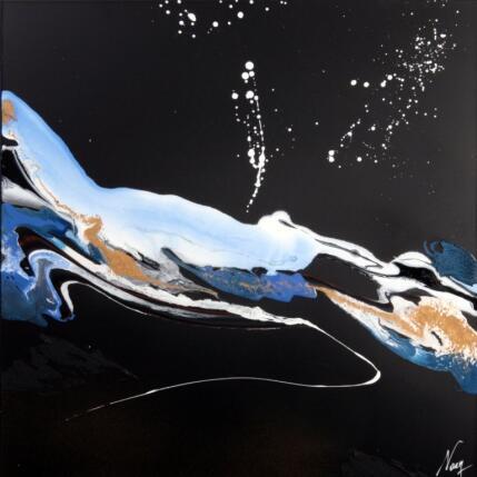 Peinture C 3664 par Naen | Tableau Abstrait Acrylique, Encre