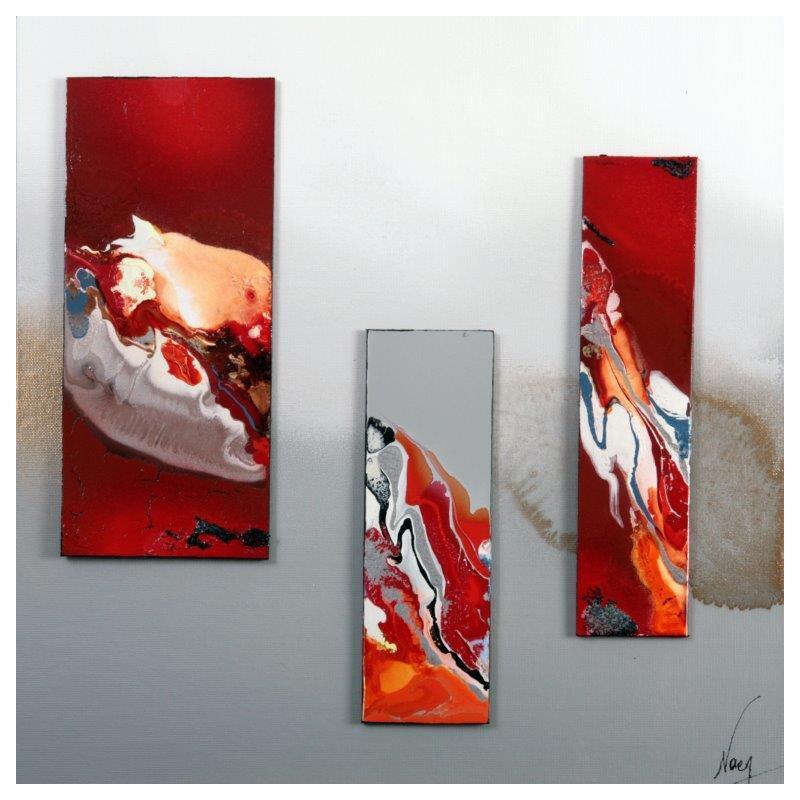 Painting C 3360 by Naen | Painting Abstract Acrylic Ink