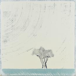 Painting Sur le bleu d'un sol 462 by ChristophL | Painting