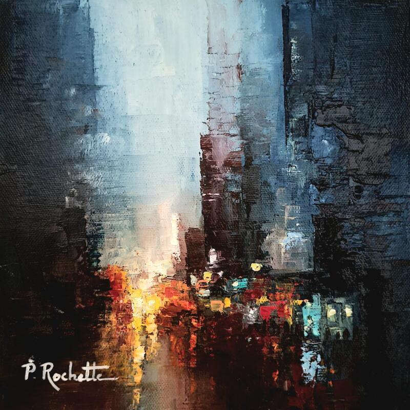 Gemälde Urban von Rochette Patrice | Gemälde Figurativ Urban Öl