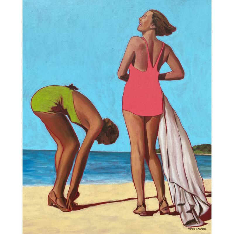 Peinture Le Fazzio par Gallardo Serge | Tableau Figuratif Acrylique Portraits, Scènes de vie