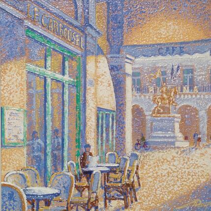 Painting Rivoli, au petit jour by Dessapt Alan | Painting Figurative Acrylic, Oil Urban