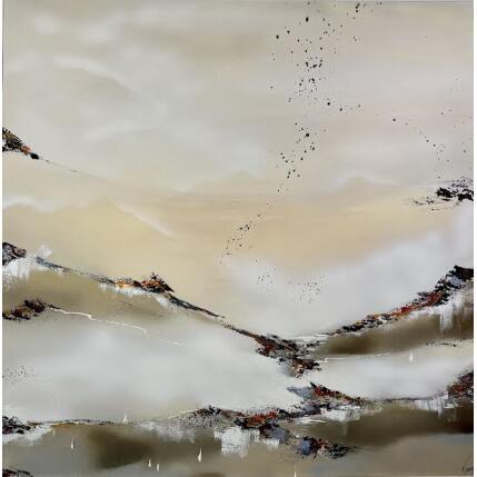 Peinture 961 par Naen | Tableau Abstrait Acrylique, Encre