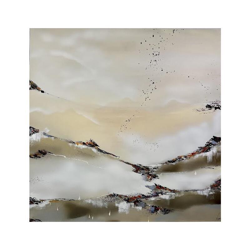 Pintura 961 por Naen | Pintura Abstracto Acrílico Ink